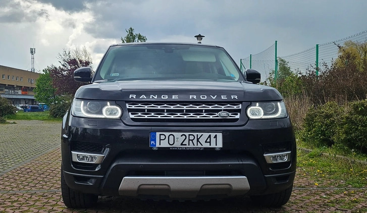 Land Rover Range Rover Sport cena 129000 przebieg: 182778, rok produkcji 2017 z Szczecin małe 781